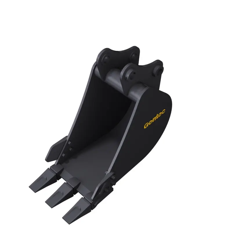 Gentec Equipment Digging Bucket | Bucket Width 12", 16", 18", 20" & 24" | Machine Size 2.3-3.9 Tons | For Excavators 2