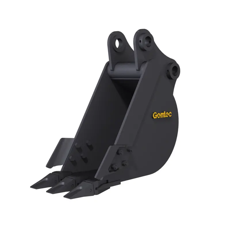 Gentec Equipment Digging Bucket | Bucket Width 12", 16", 18", 24", 30" & 36" | Machine Size 4-5.9 Tons | For Excavators 1