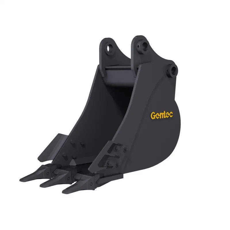 Gentec Equipment Digging Bucket | Bucket Width 24", 30", 36", 42" & 48" | Machine Size 20-23 Tons | For Excavators 1