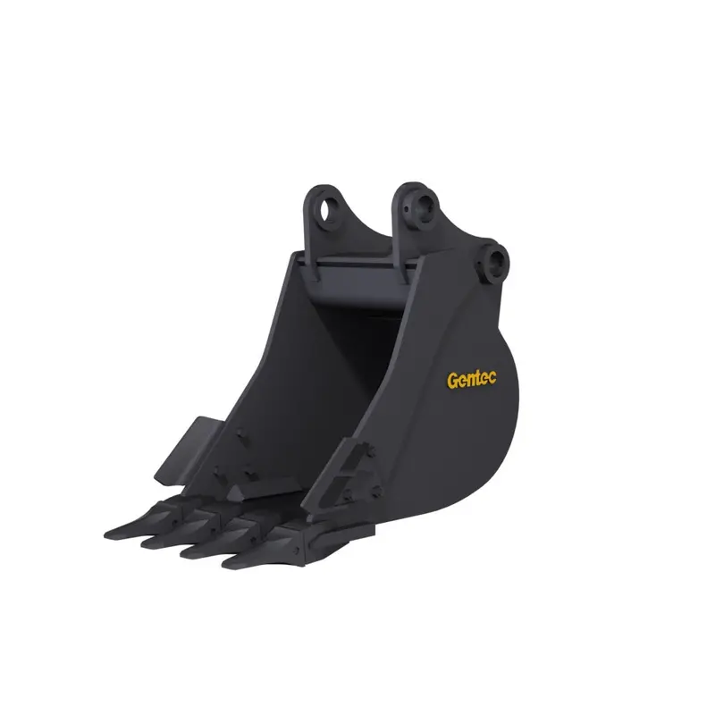 Gentec Equipment Digging Bucket | Bucket Width 30", 36", 42", 48", 50", 54" & 60" | Machine Size 30-39 Tons | For Excavators 1