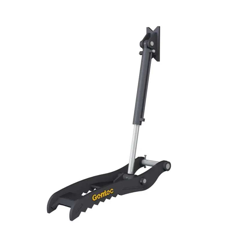 Gentec Equipment Hydraulic Pin-On Thumb | Model Pt250 | Size 1.5" Thick Tines | 20 To 27 Tons | For Excavators 1
