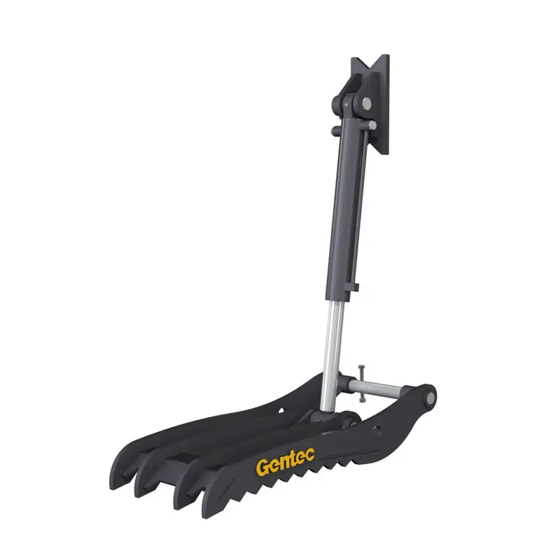 Gentec Equipment Hydraulic Pin-On Thumb | Model Pt440 | Length Range 64" | 11.25 To 19.5 Tons | For Excavators 1
