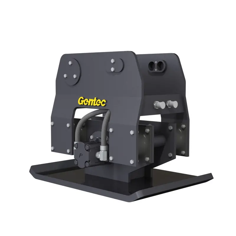 Gentec Equipment Hydraulic Plate Vibratory Compactors | Model Ge3000 | Bottom Plate 24" X 36" | Machine Size 6–15 Tons | For Excavators 1