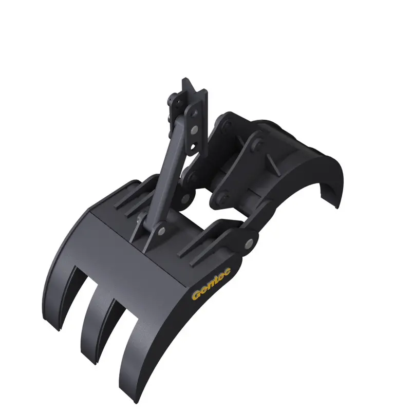 Gentec Equipment Mechanical Grapples | Jaw Width 44" X 30" | Machine Size 16-19 Tons | For Excavators 1