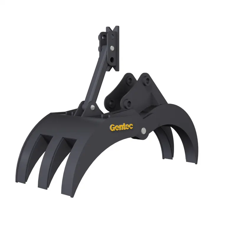 Gentec Equipment Mechanical Grapples | Jaw Width 48" X32" | Machine Size 30-39 Tons | For Excavators 1