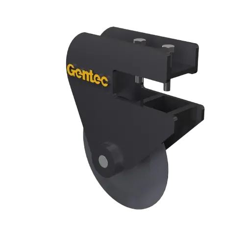 Gentec Equipment Super 200 Hd Asphalt Cutter | Cutting Wheel Diameter 19" | Machine Size 4-49 Tons | For Backhoes, Loaders & Excavators 2