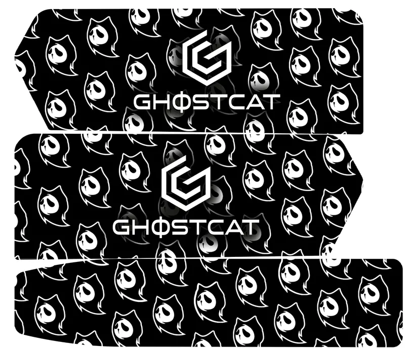 Ghostcat Bikes Accessories Bundle | Battery Decals, Bmx Kit – F Series, Drift Eight Metal Front Plate, Premium Tapia Seats, Rear Rack & Basket Options | For All Models Ghostcat Bikes 1