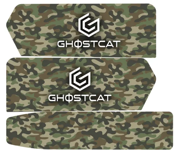 Ghostcat Bikes Accessories Bundle | Battery Decals, Bmx Kit – F Series, Drift Eight Metal Front Plate, Premium Tapia Seats, Rear Rack & Basket Options | For All Models Ghostcat Bikes 10
