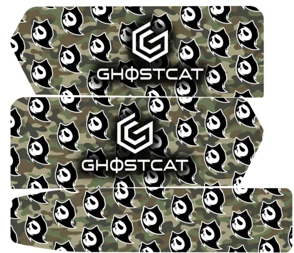 Ghostcat Bikes Accessories Bundle | Battery Decals, Bmx Kit – F Series, Drift Eight Metal Front Plate, Premium Tapia Seats, Rear Rack & Basket Options | For All Models Ghostcat Bikes 13