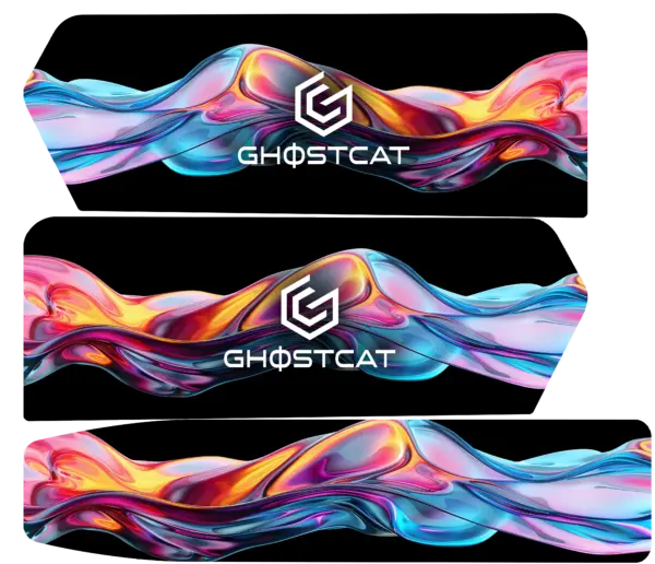 Ghostcat Bikes Accessories Bundle | Battery Decals, Bmx Kit – F Series, Drift Eight Metal Front Plate, Premium Tapia Seats, Rear Rack & Basket Options | For All Models Ghostcat Bikes 2