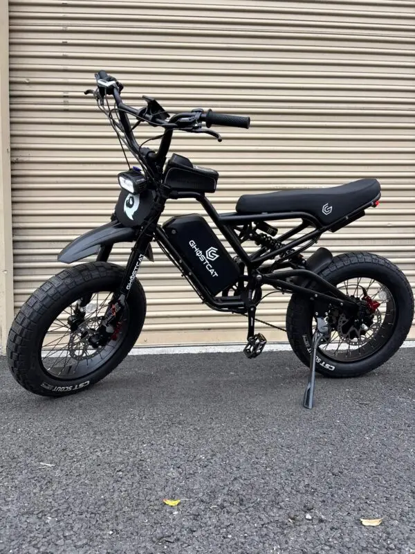 Ghostcat Bikes Accessories Bundle | Battery Decals, Bmx Kit – F Series, Drift Eight Metal Front Plate, Premium Tapia Seats, Rear Rack & Basket Options | For All Models Ghostcat Bikes 25
