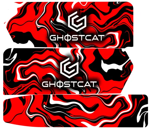 Ghostcat Bikes Accessories Bundle | Battery Decals, Bmx Kit – F Series, Drift Eight Metal Front Plate, Premium Tapia Seats, Rear Rack & Basket Options | For All Models Ghostcat Bikes 7