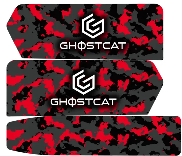 Ghostcat Bikes Accessories Bundle | Battery Decals, Bmx Kit – F Series, Drift Eight Metal Front Plate, Premium Tapia Seats, Rear Rack & Basket Options | For All Models Ghostcat Bikes 8