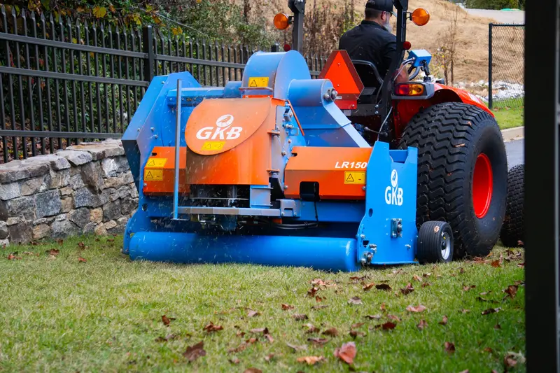 Gkb Leaf Reducer | Model Lr 150 | Working Width 60" | 60+ Hp | For Tractors 1