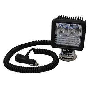 Golight Gxl Led Worklight Series Flood Light Portable Mount - Black [40215] 1