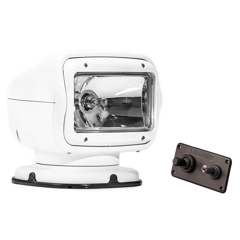 Golight Radioray Gt Series Permanent Mount - White Halogen - Hard Wired Dash Mount Remote [2020Gt] 1