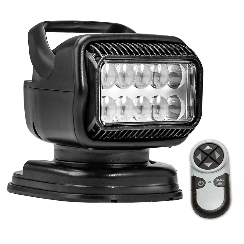 Golight Radioray Gt Series Portable Mount - Black Led - Handheld Remote Magnetic Shoe Mount [79514Gt] 1