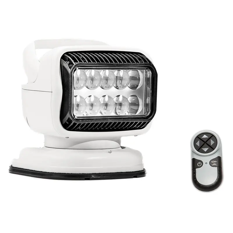 Golight Radioray Gt Series Portable Mount - White Led - Handheld Remote Magnetic Shoe Mount [79014Gt] 1