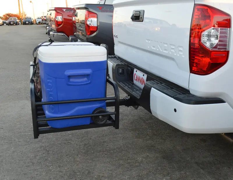 Great Day | Hitch-N-Ride Magnum Xl | Model Hnr2000tlw | 50" Cargo Rack | 500 Lbs Capacity | 2-Inch Receiver Hitch | Recommended Horsepower 40+ Hp | For Trucks, Suvs, Utvs & Atvs 1