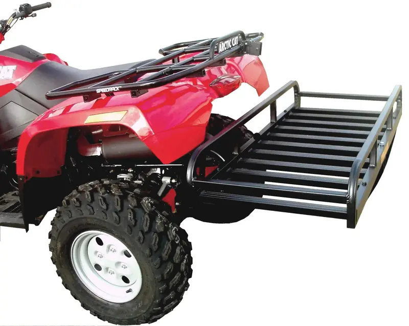 Great Day | Hitch-N-Ride | Model Hnr1000atv/Utv | Width 50" | 400 Lb Capacity | Aircraft Aluminum Rear Cargo Carrier | Horsepower 15+ Hp | For Atv & Utv 2