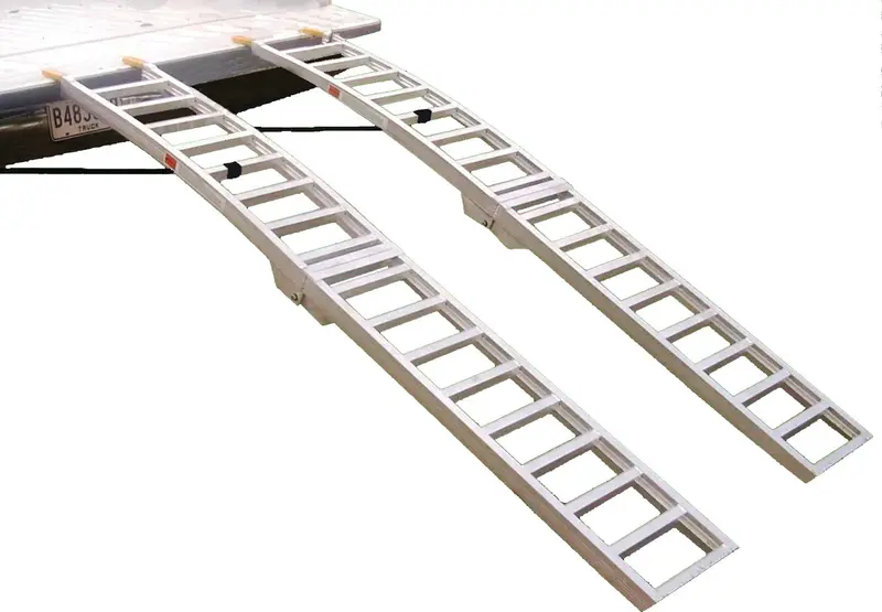 Great Day | Max Arch Folder Ramp | Model Ll12894f | Width 12" X 89" | Capacity 1500 Lb | Horsepower 40+ Hp | For Atv, Utv, Lawn Mowers 1