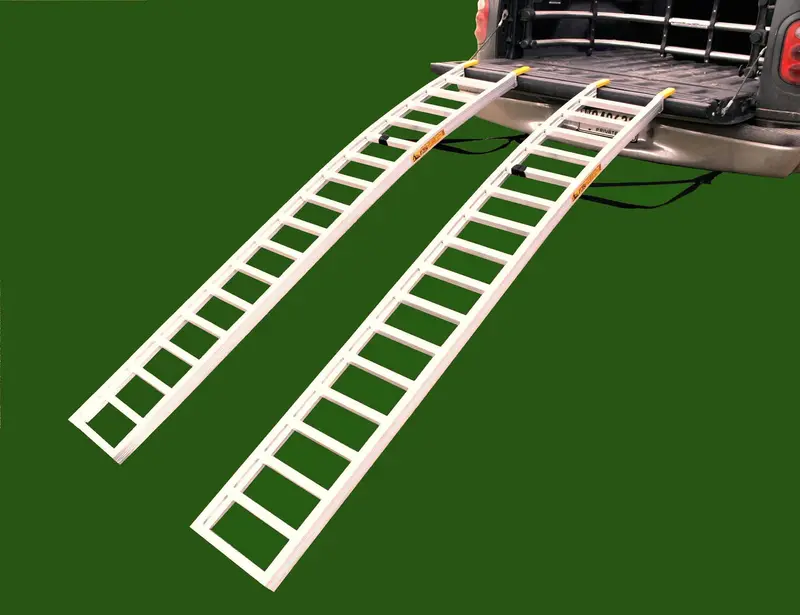 Great Day | Max Arch Loading Ramp | Model Ll12894 | Width 12" X Length 89" | Capacity 1500 Lbs. | Horsepower 40+ Hp | For Atv, Utv, Lawn Mowers 1