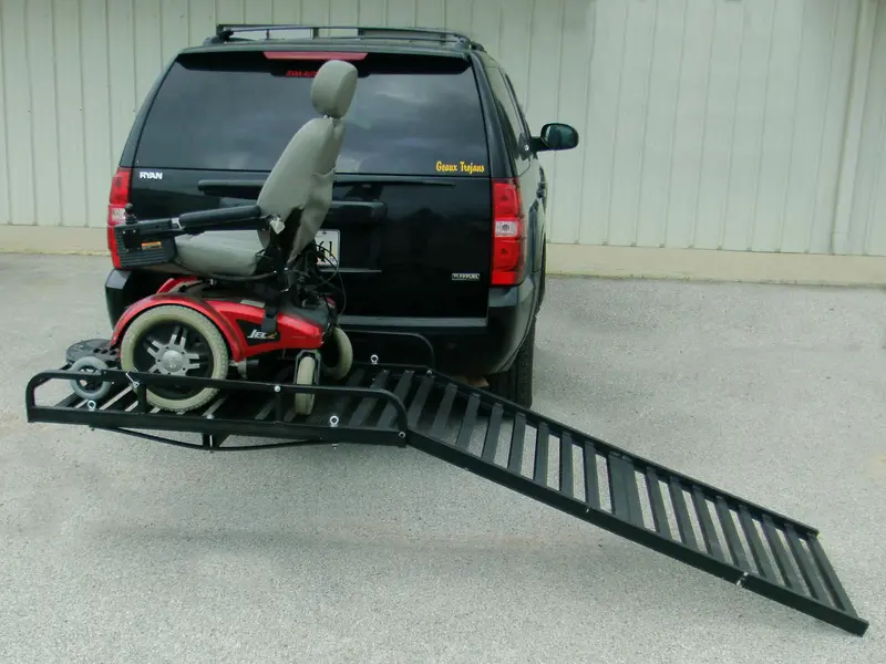 Great Day | Mighty-Lite Ramp Up Carrier | Model Ml500scf | Platform 50"X28" | Capacity 400 Lb | Horsepower 40+ Hp | For Atv, Utv, Suv, Truck 1