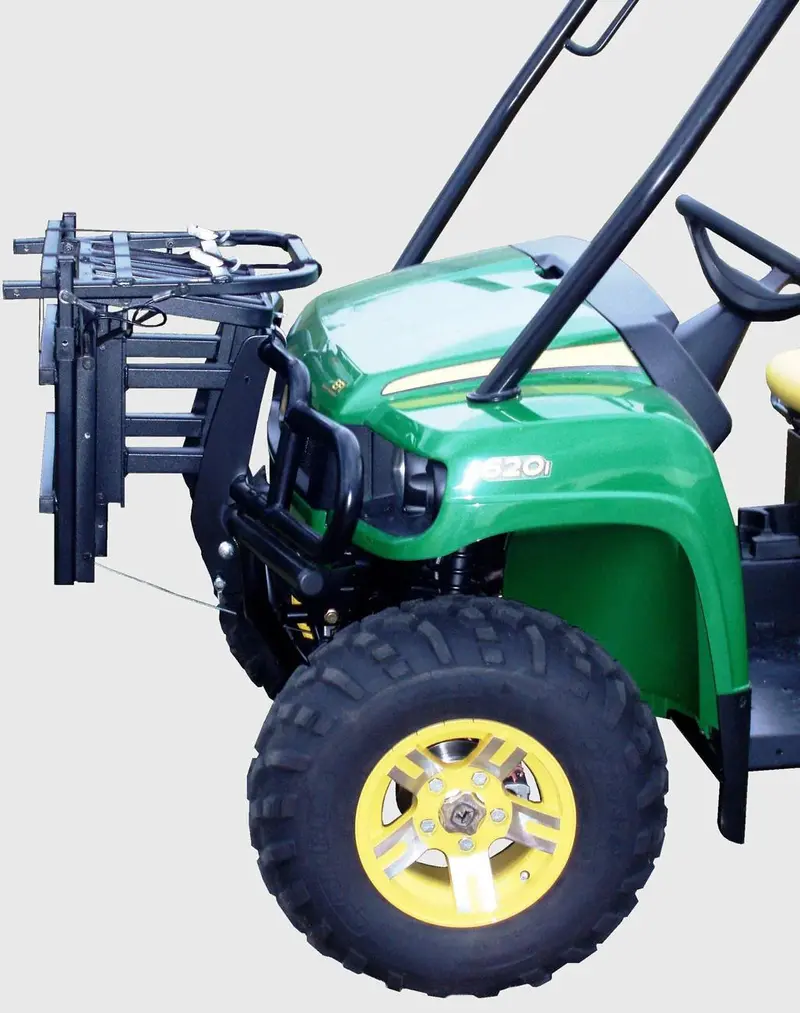 Great Day | Powerloader | Model Pl250 | Universal Front Loader | 44" Max Lift Width | 350 Lb Capacity | 2,000 Lb Winch-Powered | Horsepower 15 To 45+ Hp | For Atv, Utv & Golf Cart 2