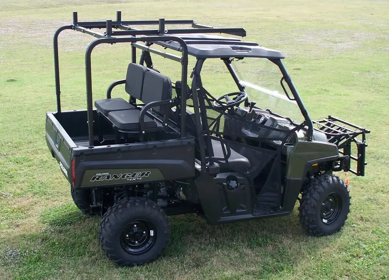Great Day | Rear Utility Rack | Model Uvur10-Mf | Adjustable 29”-45” Depth X 41”-59” Width X 36” Height | Horsepower 40+ Hp | For Utv 1