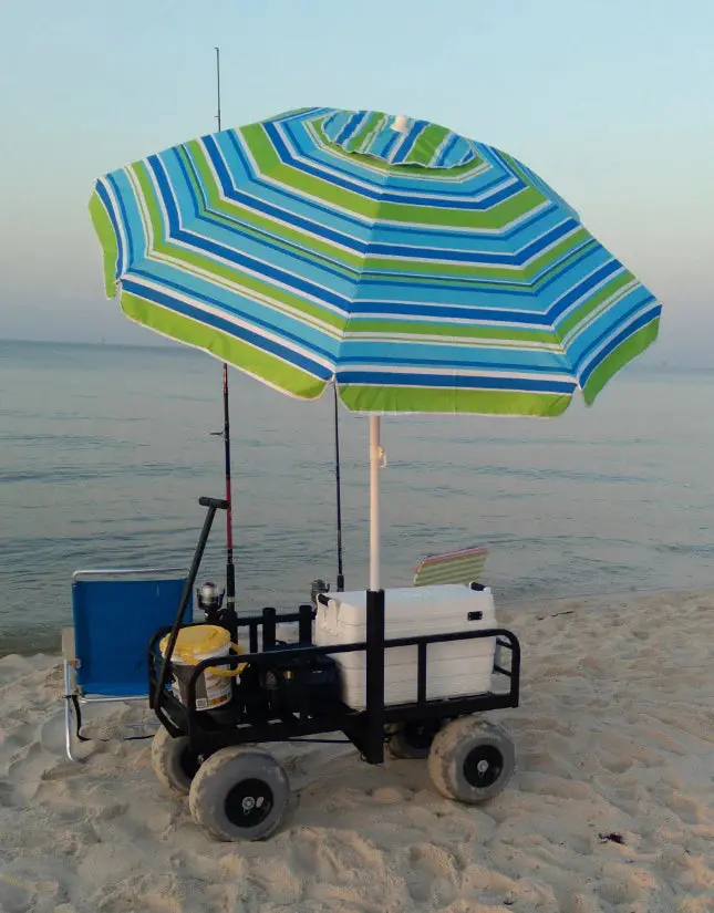 Great Day | Towable Wagon System | High Sands Beach Buddy | Model Hsbb-350 | Width 48" | 4-Wheeled Wagon | Horsepower 40+ Hp | For Atv, Utv, Truck 1