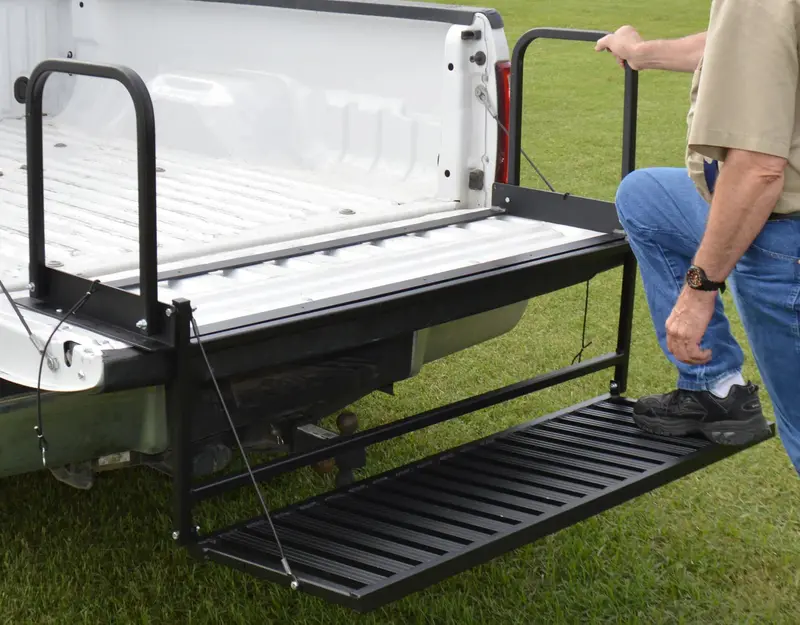 Great Day | Truck N’ Buddy Magnum | Model Tnb3000mb | 58" Wide Platform | Capacity 400 Lb | Aircraft Aluminum Platform | For Full-Size Pickup Trucks 1