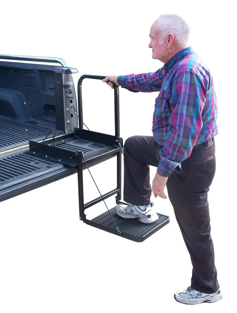 Great Day | Truck N' Buddy | Model Tnb2000b | Step Platform Width 16" | 300 Lb Capacity | For Standard Pickup Trucks | Aircraft Aluminum | Horsepower 40+ Hp | For Trucks 1