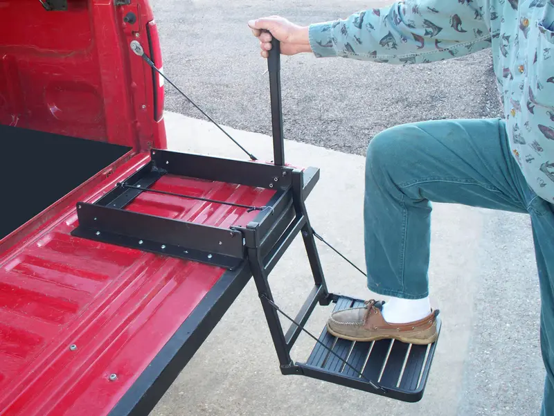 Great Day | Truck N' Buddy | Model Tnb2001b | Width 20" | Tailgate Step System | 300 Lb Capacity | For Truck 1