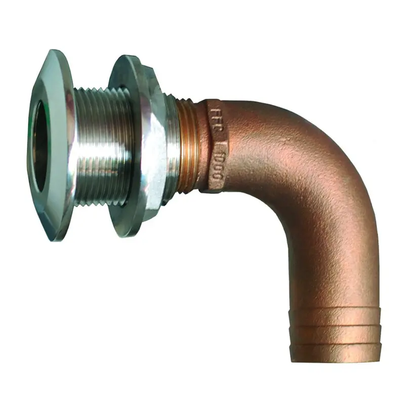 Groco 1-1/2" 90 Degree Hose Thru-Hull Fitting [Hthc-1500-S] 1