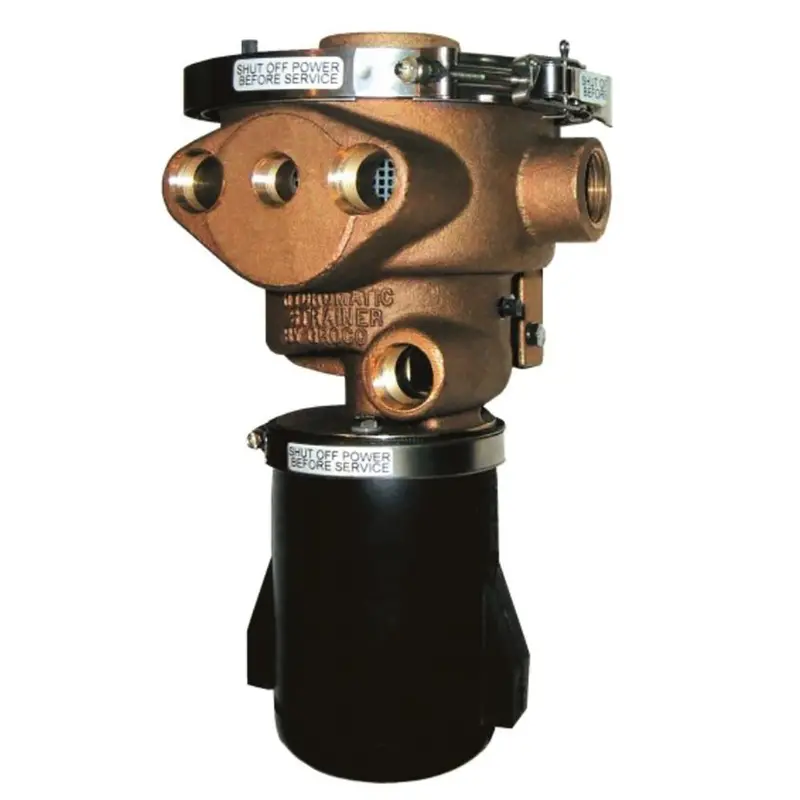 Groco 1-1/2" Inlet Hydromatic Self-Cleaning Strainer - 12V [970-1500-12] 1
