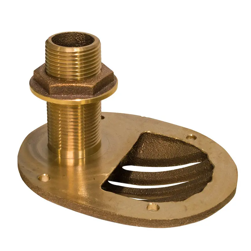 Groco 1" Bronze Combo Scoop Thru-Hull W/Nut [Sth-1000-W] 1