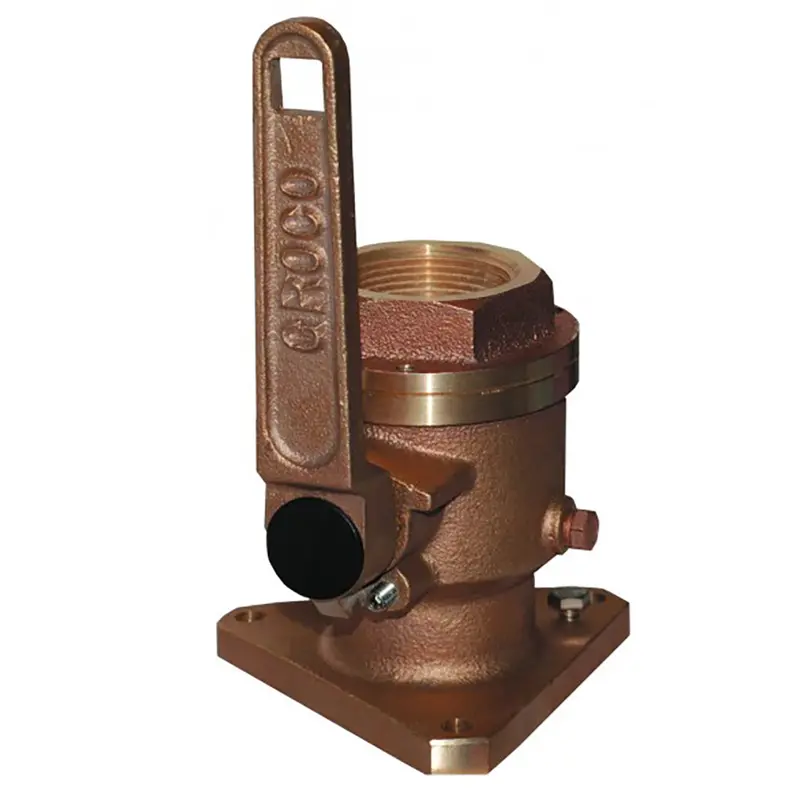 Groco 4" Bronze Flanged Seacock [Bv-4000] 1