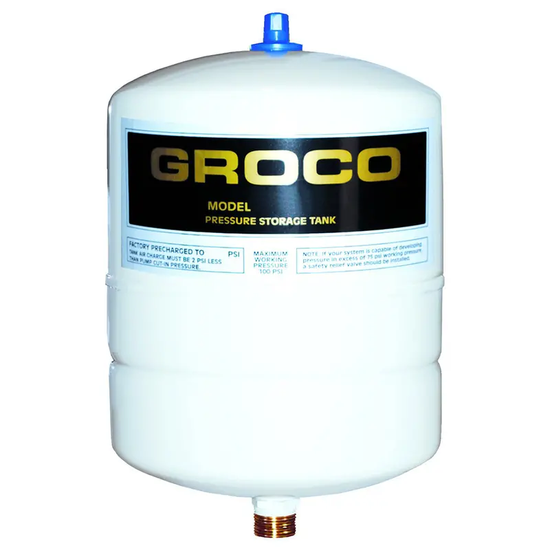 Groco Pressure Storage Tank - 1.4 Gallon Drawdown [Pst-2] 1