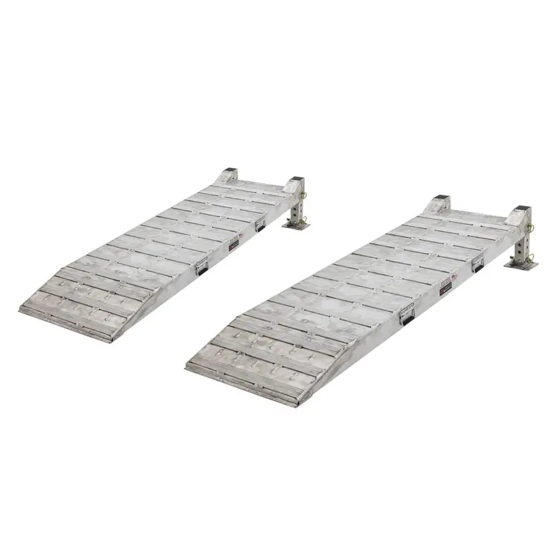 Heavy Duty Ramps Adjustable Wheel Risers | Model S-40-27-090-Riser | Size 90" L X 27" W | 40,000 Lb Capacity | Horsepower 23+ Hp | For Tandem Dual Wheels & Loading Docks 2