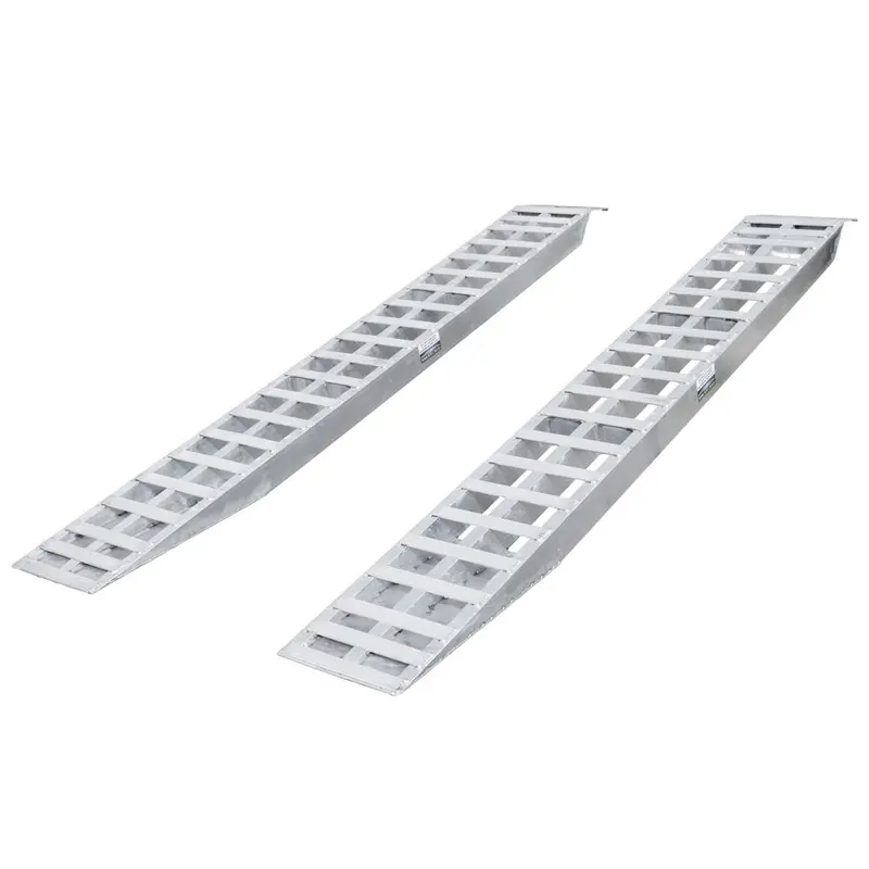 Heavy Duty Ramps Aluminum Car Trailer Ramps | Model 05-16-120-06 | Size 10' L X 16" W | Capacity 5,000 Lb. Per Axle Capacity | Horsepower 23 Hp | For Car Haulers & Trailers 2