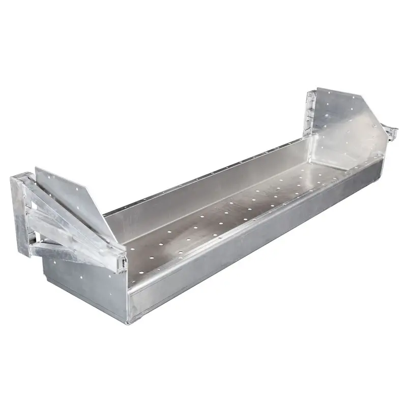 Heavy Duty Ramps Dunnage Rack | Model Dr-102-24-24 | Size 102" L X 24" H | Horsepower 23 Hp | For Step Deck & Flatbed Trailers 1