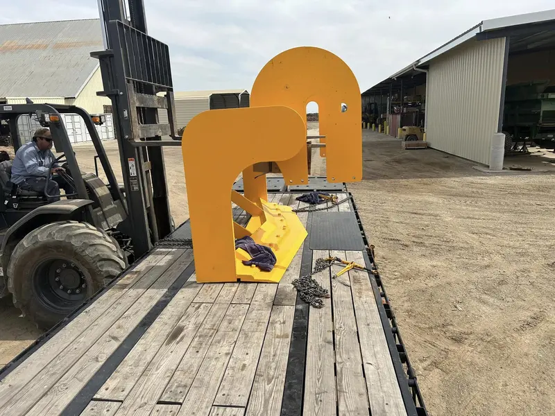 Hebbronville Machine Shop 8' To 16' Root Plow For Dozer 4
