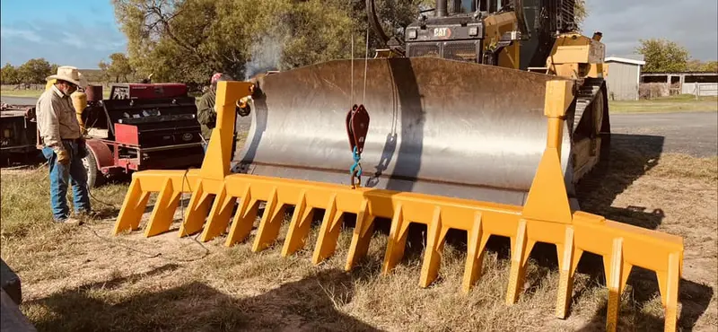 Hebbronville Machine Shop 8' To 24' Pin On Extra Heavy Duty Stacking Rake For Skid Steer 4