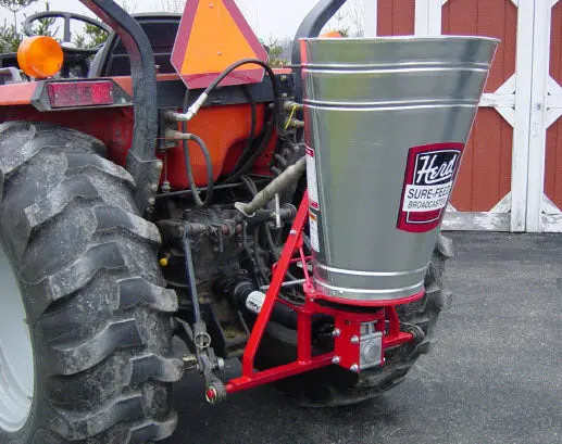 Herd Broadcast Seeder & Spreader | Model M-12 | Spread Width 40 Ft | Hopper Capacity 2.8 Bushels | Horsepower 20–25 Hp | For Tractors 1