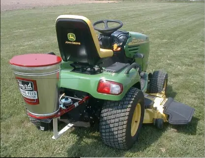 Herd Electric Broadcast Spreader / Seeder | Model Gt-77Atv | Spread Width 28' | Capacity 77 Lbs | 12V Electric Motor | For Atv & Utv 1