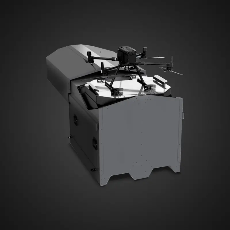 Hextronics Atlas 300 Battery-Swapping Drone Docking Station | For Dji Matrice 300 1