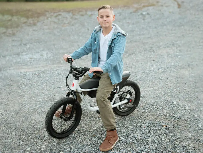 Himiway C1 | Kids Electric Bike | 350W Brushless Gear Motor | Heavy-Duty Aluminium Kickstand 1