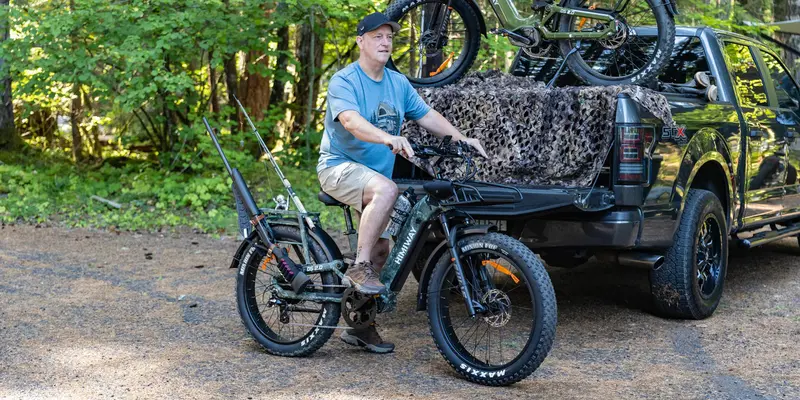 Himiway Electric Bike | Model D5 2.0 St (Step-Thru) Camo | 750W Hub Motor | 65 Mile Range | 400 Lb Payload 2