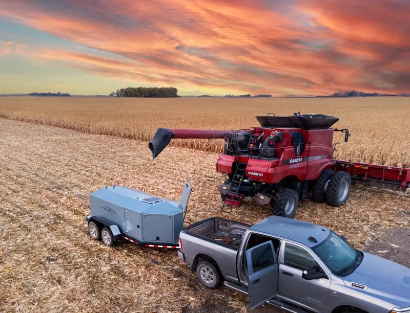 Hitchdoc Fuel Trailer | Model Hft9900 | Capacity 990 Gallons | Overall Height 69" Inches | For Equipment Refueling 1
