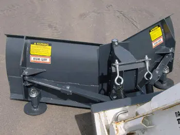 Hitchdoc Kwik Heavy Duty Professional V-Blade (With Float) | Width 72”-108” Inches | Horsepower 50+ Hp | For Skid Steers 2